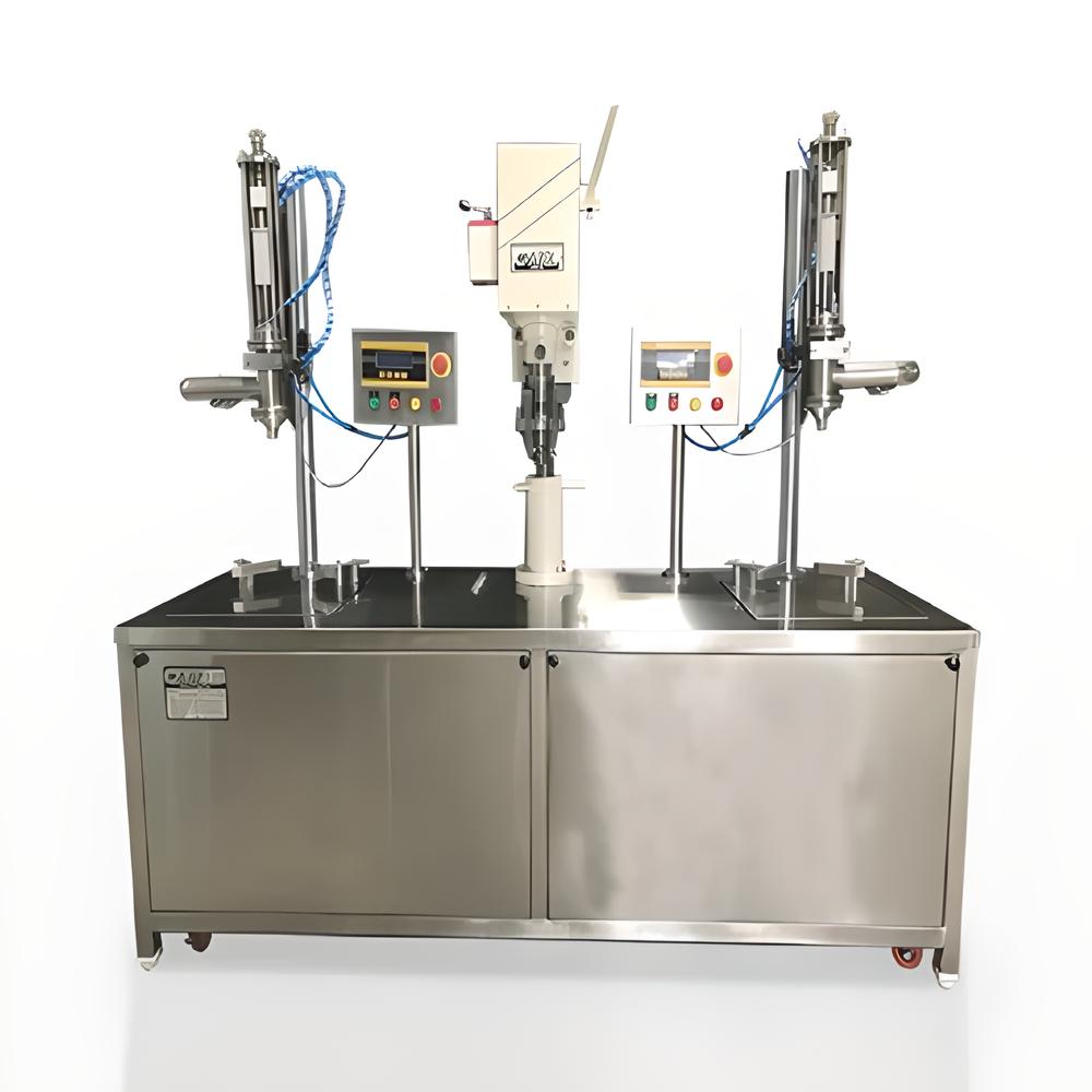 OIL TIN CAP SEALING MACHINE