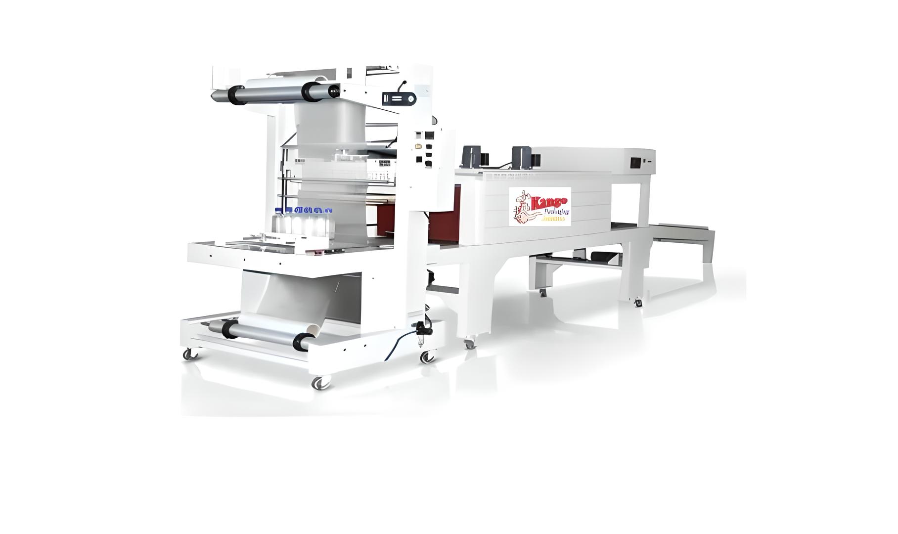 web sealer with shrink tunnel machine