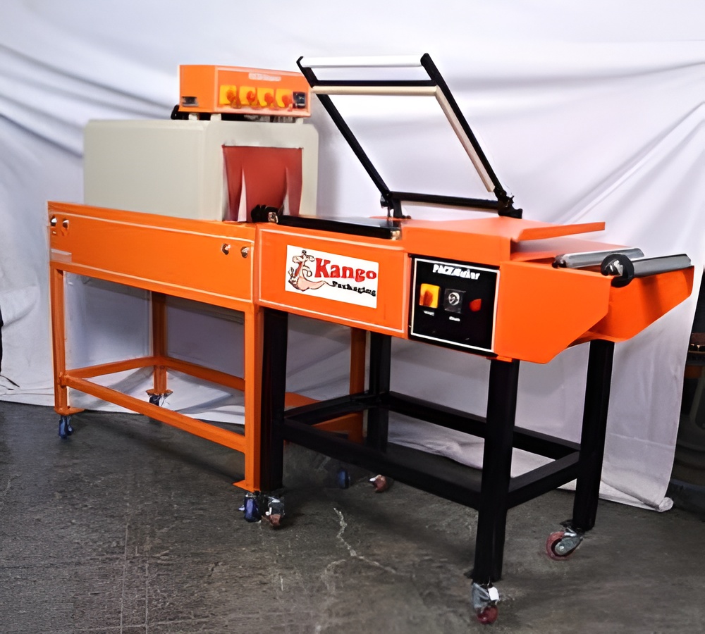 L SEALER WITH SHRINK TUNNEL MACHINE